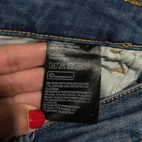 H&M mid rise skinny jeans size 26 - Picture 3 of 3